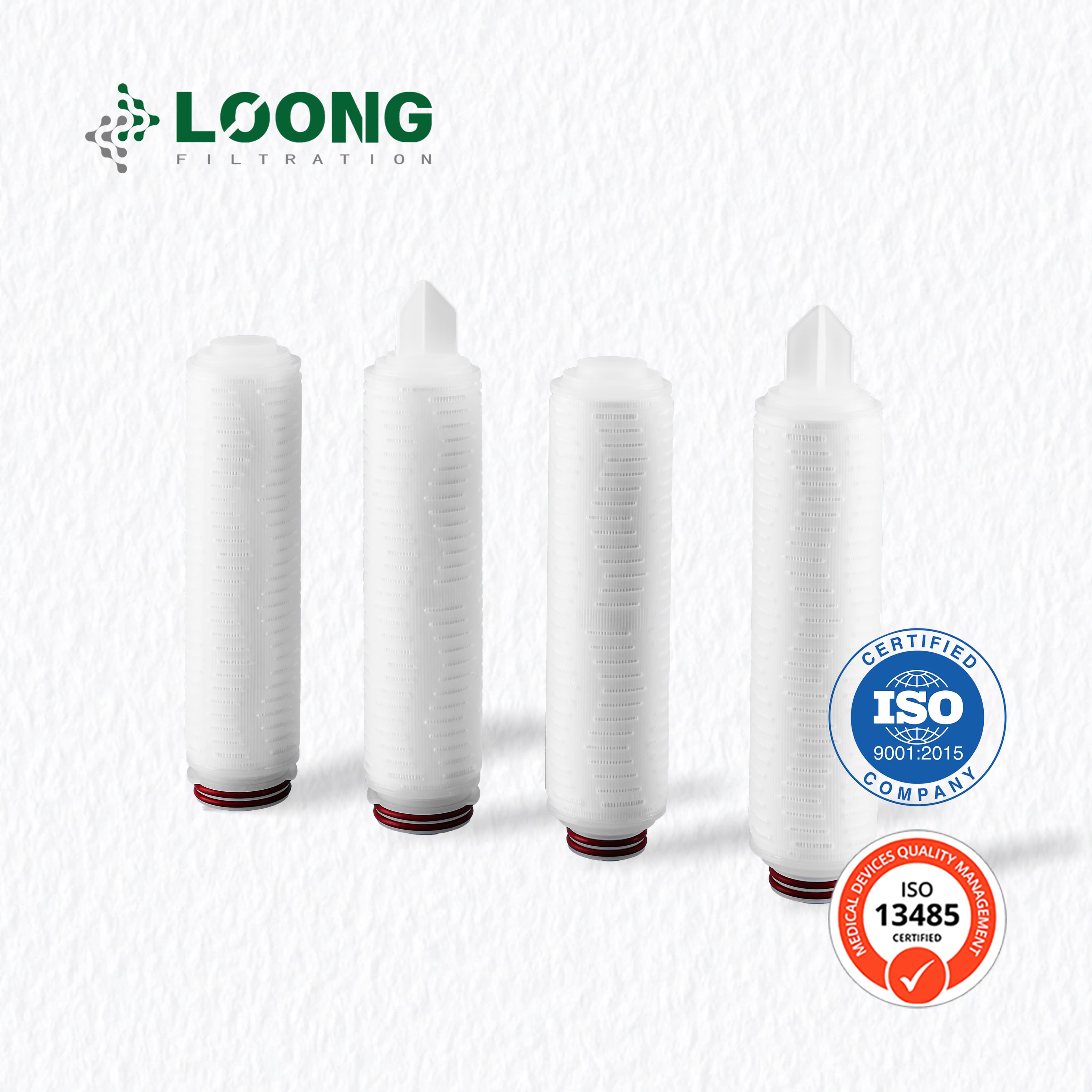 High-efficiency activated carbon fiber (ACF) filter cartridge for rapid chlorine and odor removal. Activated Carbon Fiber Filter Elements -loong filtration