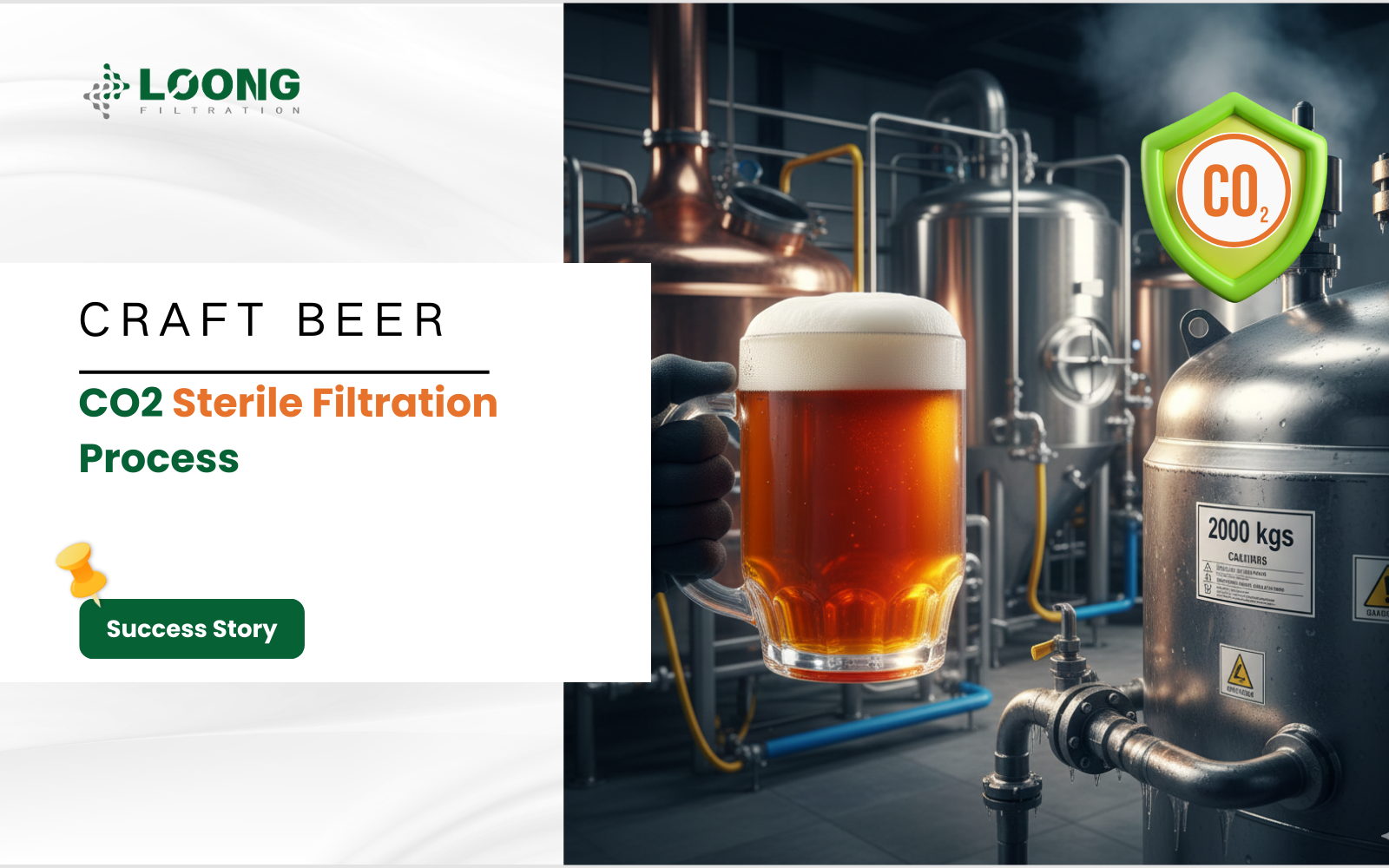 Cerveja Artesanal|Guia do Processo de Filtra&ccedil;&atilde;o Est&eacute;ril de CO2 para Cerveja Artesanal